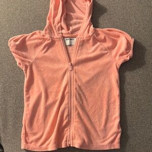 5/$15- Old Navy Kids Pink Hoodie swim cover up